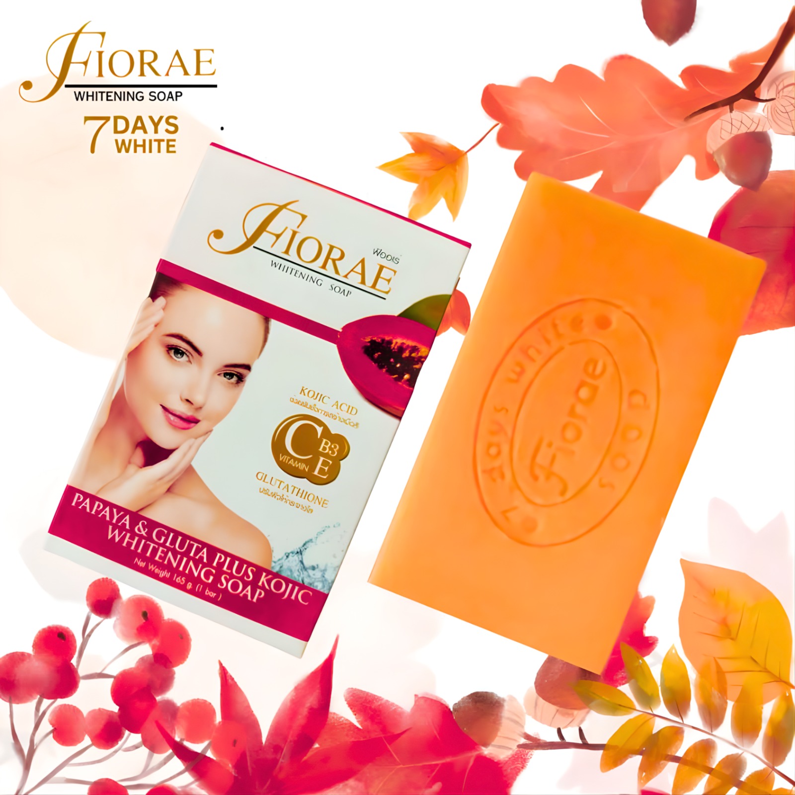 Fiorae Papaya Soap glow